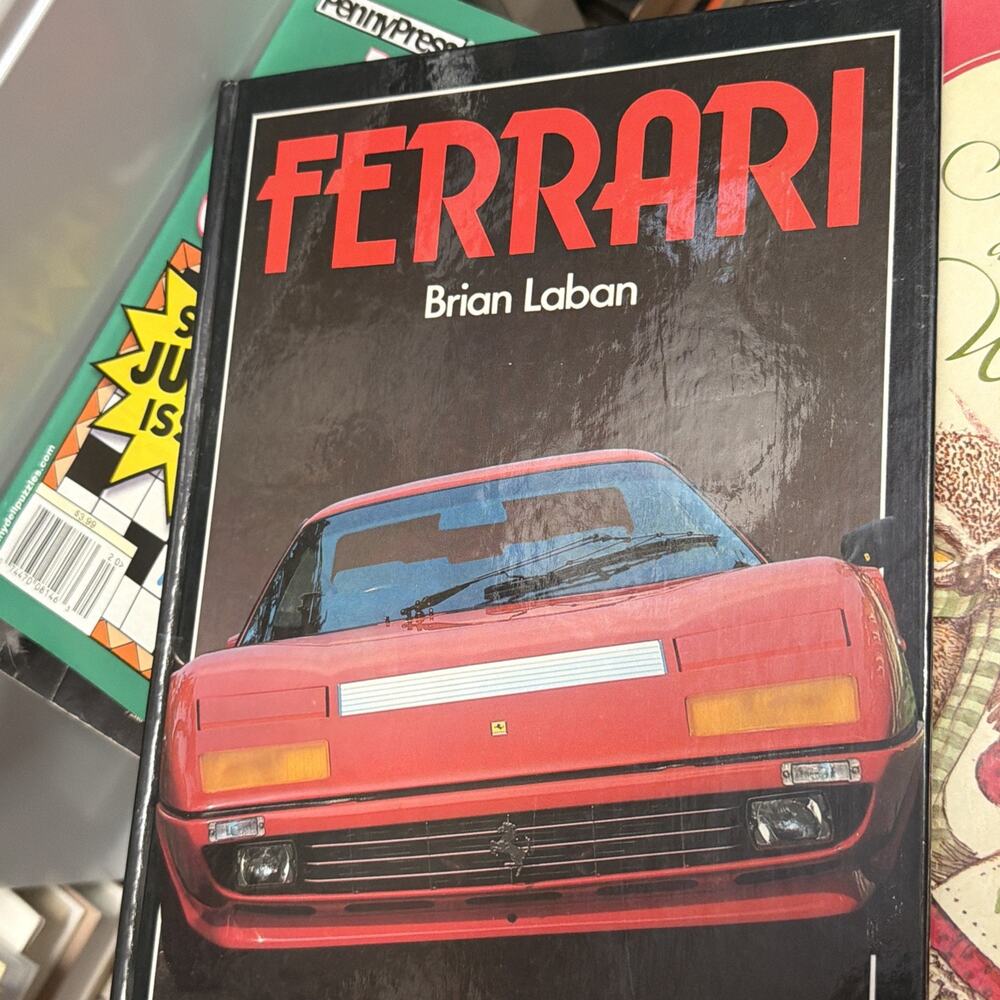 Ferrari by Brian Laban hard cover book NICE‎